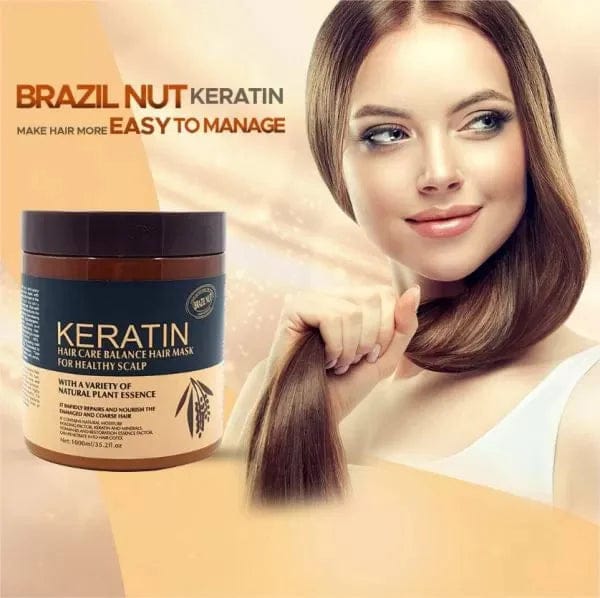 Sealed Packed | Keratin Hair Mask Treatment ,Keratin Hair Care Balance Mask And Treatment For Healthy Scalp 500ml