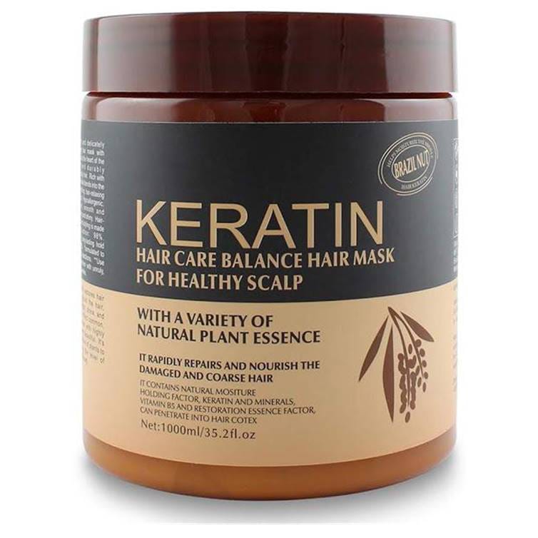 Sealed Packed | Keratin Hair Mask Treatment ,Keratin Hair Care Balance Mask And Treatment For Healthy Scalp 500ml